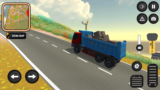 Truck Dangerous Road Simulator Screen 3