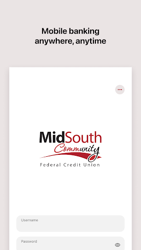 Android application MidSouth Community FCU Mobile screenshort