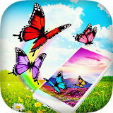 Butterfly in Phone Prank icon