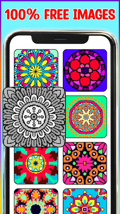 Mandala Pixel Art Coloring - 4.9 - (Android)