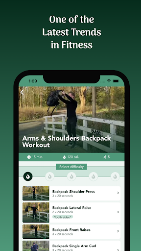 Rucking Workout Plans Screen 3