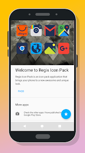 Regix - צילום מסך של Icon Pack