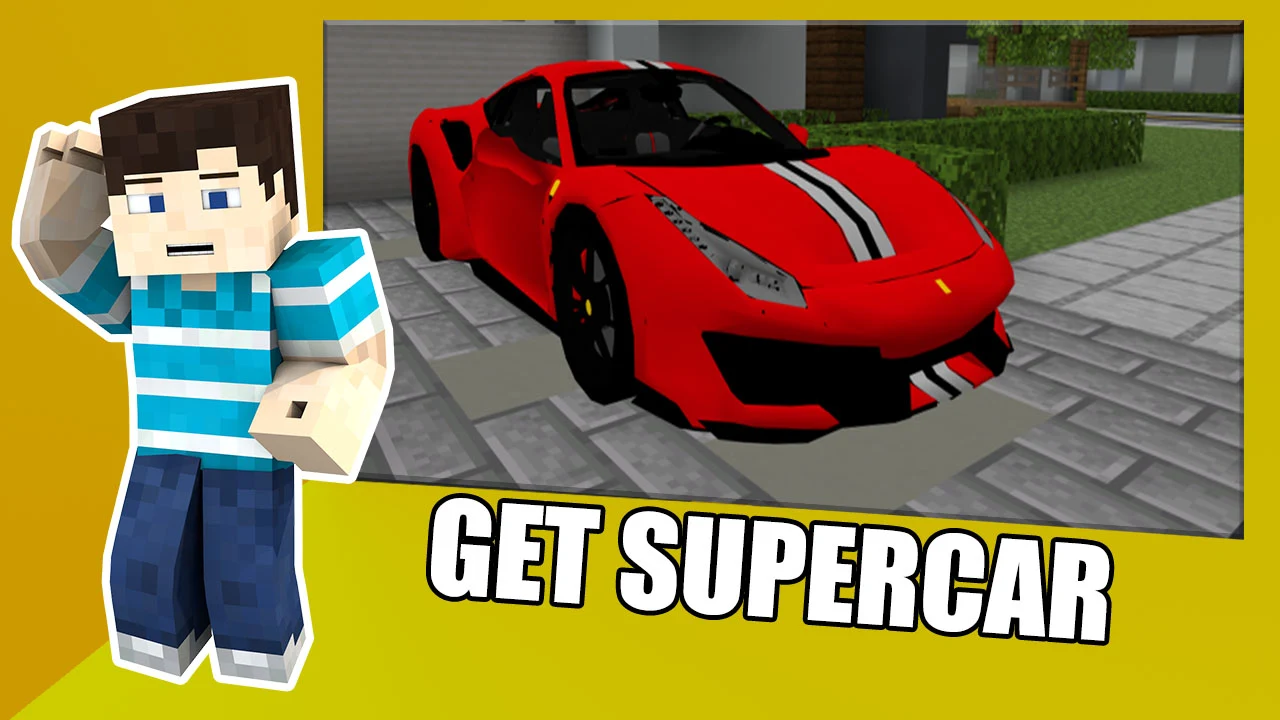 Cars Mod Minecraft - Supercars