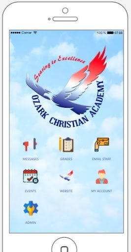 Android application OCA Eagles screenshort