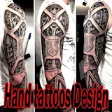 Hand tattoos Design icon