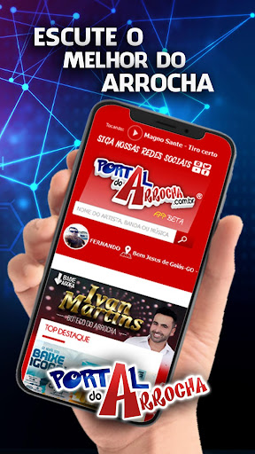 Android application Portal do Arrocha screenshort