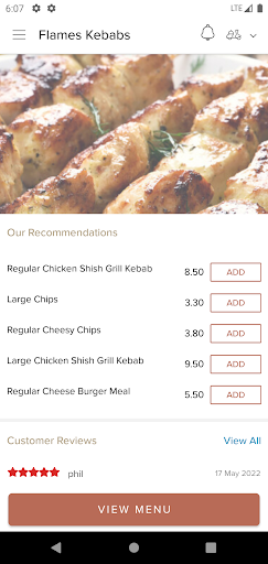 Flames Kebabs Screen 2