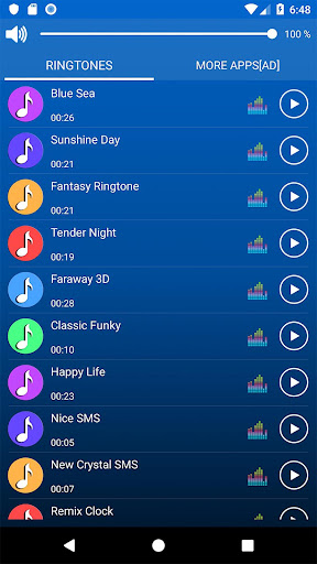 Mobile Phone Ringtones Screen 2