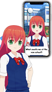 Anime School Love Story 1 1.6 APK screenshots 2