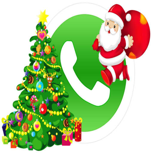 stickers de navidad logo
