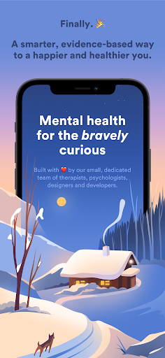 Android application Bravely - Mental Health Home screenshort