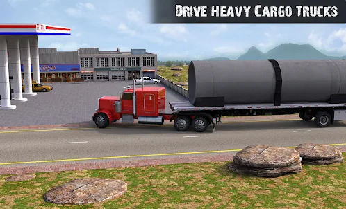 American Cargo Truck Games Sim