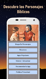 Biblical Characters Biography Screenshot