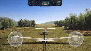 Glider Realistic Plane Fly 2 - Screenshot 1