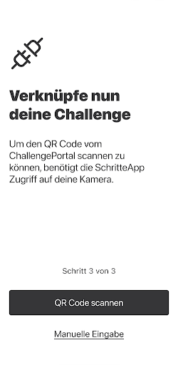 Android application SchritteApp screenshort