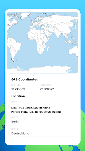 GPS MapCamera - Photo Location Screen 3