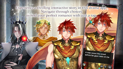 Screenshot of Hearts of Olympus: Anime Otome