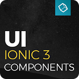 Ionic 3 Material Design UI Theme - Yellow Dark icon