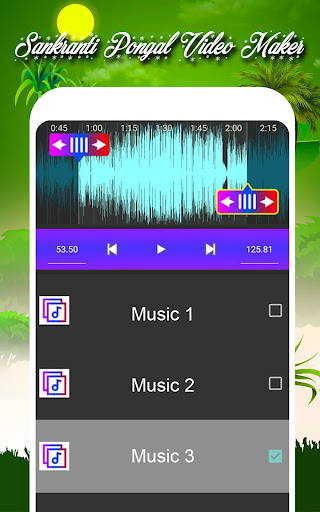 Sankranti pongal video maker