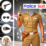 Man Police Suit Photo Editor-Man Police Photo Suit