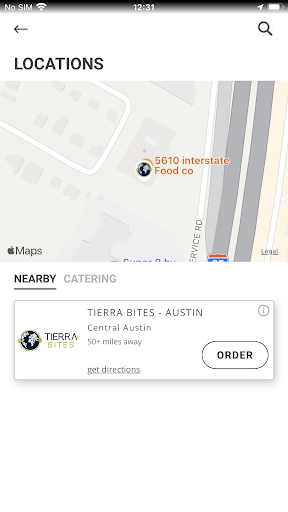 Tierra Bites Screen 2