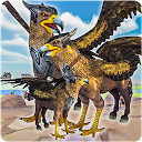 Wild Griffin Family Flying Eagle Simulato 1.4 APK Baixar