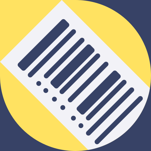 Barcode inventory stock-taking logo