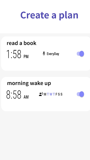 TalkingAlarm- Successful Habit Screen 2