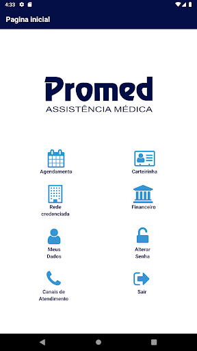 Promed Beneficiários Screen 2