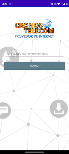Android application Cronos Telecom screenshort