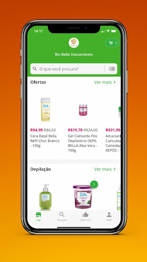 Android application Bio Bella Descartáveis screenshort