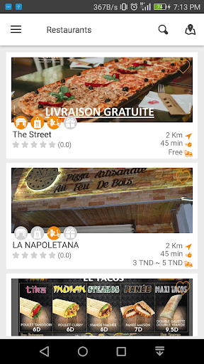 MenuTium : food delivery Screen 2