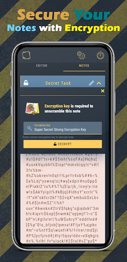 Encrypted Note