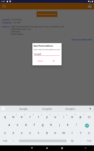 Postal Address Of My Location Show My Postal Address - Apps On Google Play