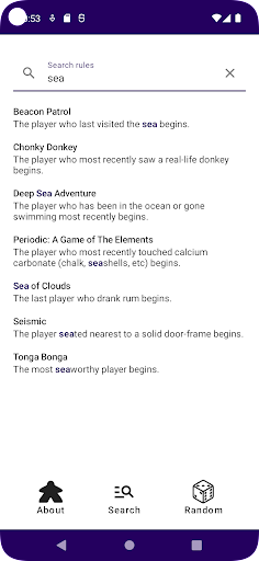 First Player Screen 2