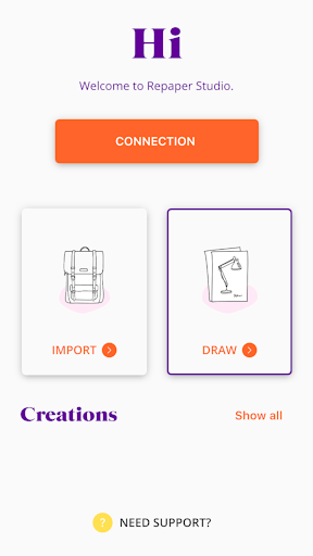 Repaper Studio Screen 2