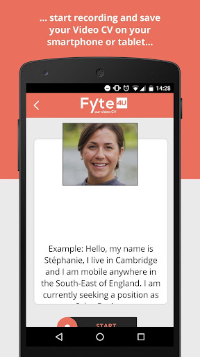 Fyte4U - Video CV Screen 3