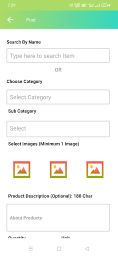 Vithai Buy & Sell Farm Produce Screen 2