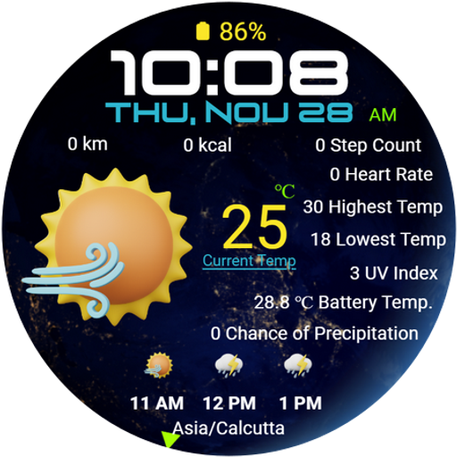 Second Earth Watch Face