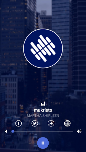 Android application timelessRADIO screenshort