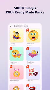 Adult Emoji Sexy Sticker Maker