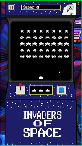 Retro ArcadeMachine - Invaders Screen 2