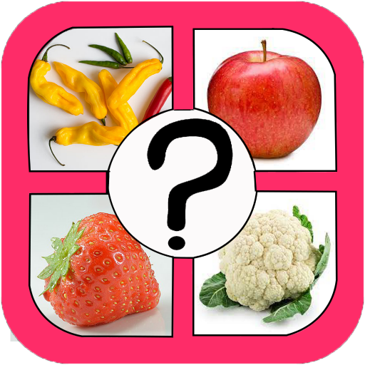 Veggies and fruits trivia logo