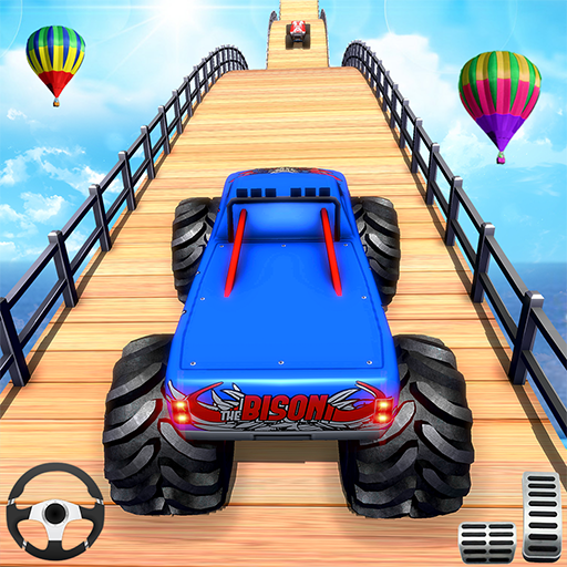 monster truck game 4 x 4 race