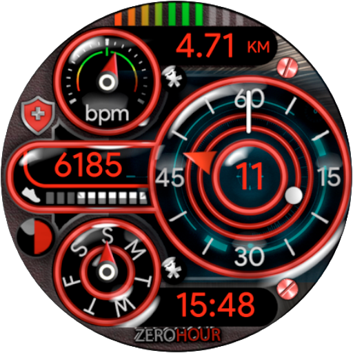 Bronic Shield Watch by ZH