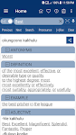 screenshot of English Zulu Dictionary