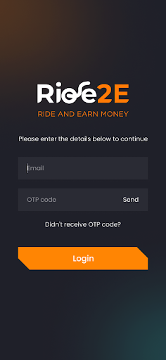 Android application Ride2E screenshort
