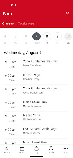 Yoga Gallery, LLC Screen 2