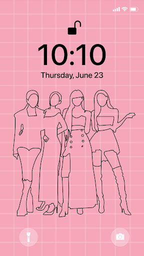 Wow Born Pink Theme, Icon Pack Screen 3