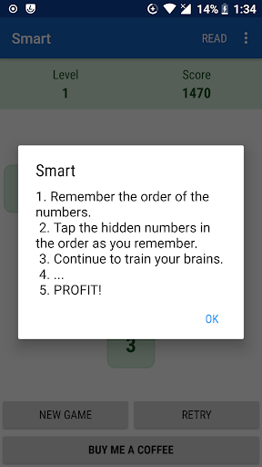 Android application Smart - Brain Fitness screenshort